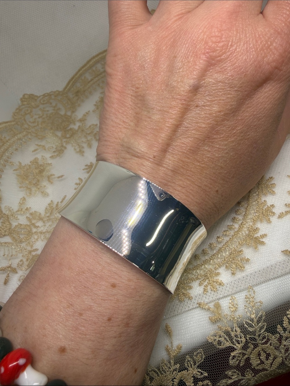 925 Sterling Silver Wide Cuff Bracelet | Modern Versatile Statement Piece